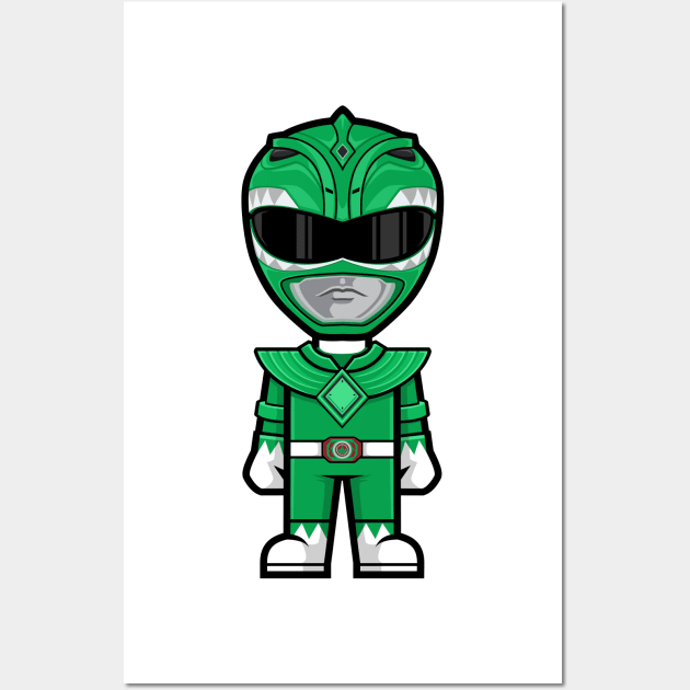 Green Ranger Wall Art by Nyit2